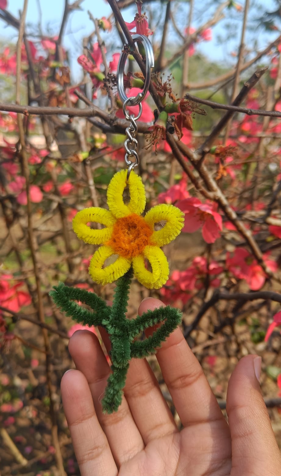 Flower Keychain